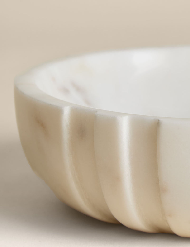 M&S marble textured serving bowl 21cm, imported from the UK