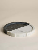 M&S X Kelly Hoppen marble textured tray 25cm, imported from the UK