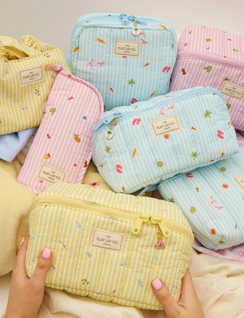 The Flat Lay Co. Marshmallow Box Bag makeup organiser, imported from the UK