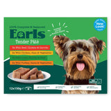 Earls Meaty Selection tender pâté dog food trays 12 pack, UK version