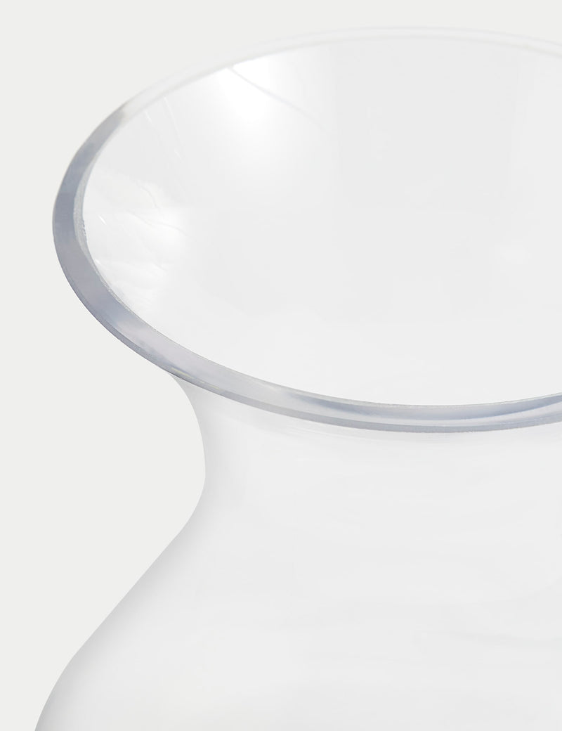 Medium bouquet glass vase, imported from the UK