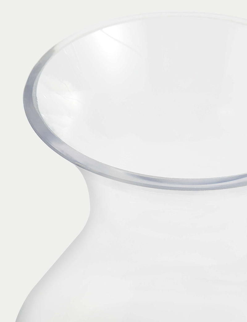 Medium bouquet glass vase, imported from the UK