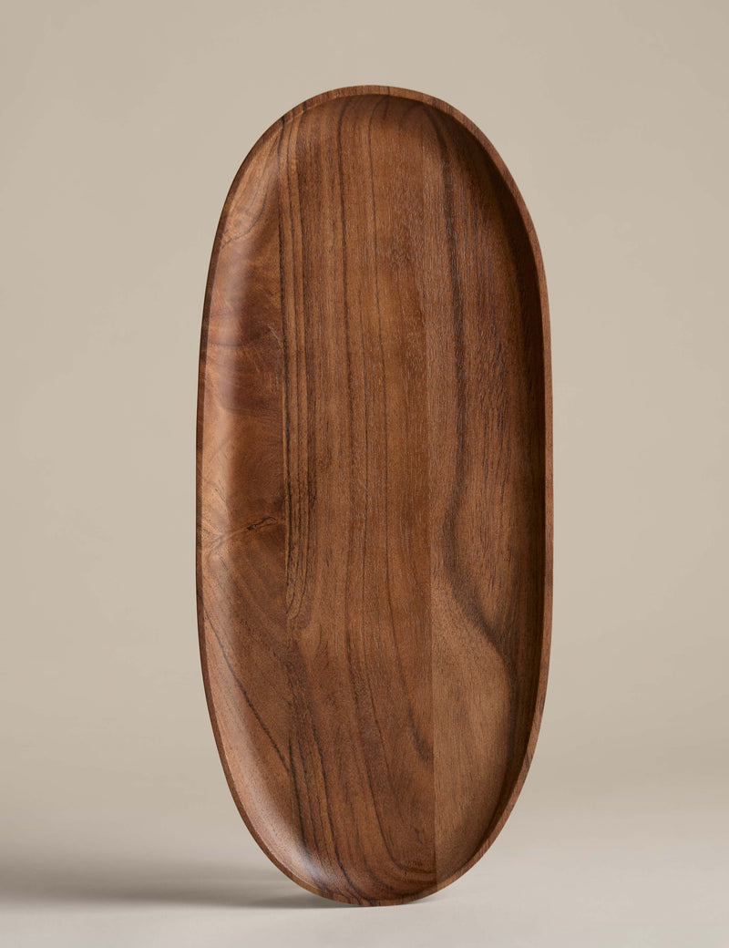 Medium Wooden Oblong Platter