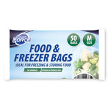 Small freezer bag roll 80 pack 2 litres - British product