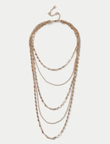 M&S M&S Mega Multirow Necklace- Buy online at McGrocer