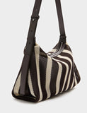 M&S mesh striped cross body bag (British brand)