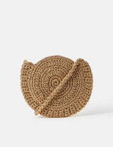 M&S Accessorize Metallic Braided Cross Body Bag- Buy online at McGrocer