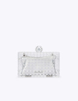 M&S Carvela Metallic Diamante Chain Strap Clutch Bag- Buy online at McGrocer