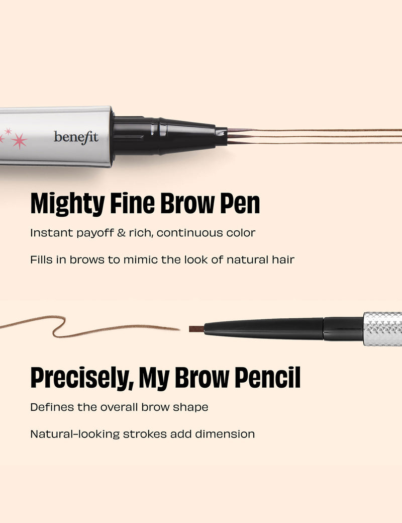 Benefit Mighty Fine Brow Pen 0.5ml, imported from the UK