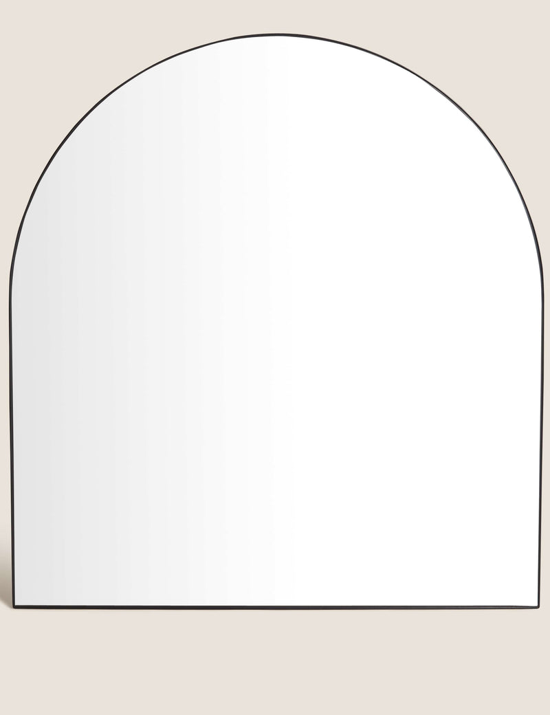 Milan arch wall mirror 75cm x 70cm, imported from the UK