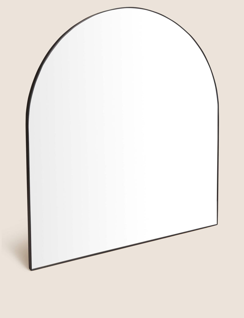 Milan arch wall mirror 75cm x 70cm, imported from the UK