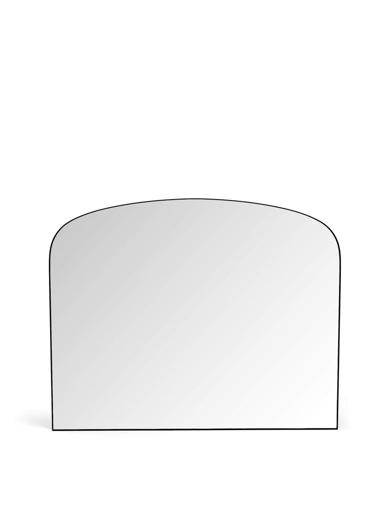 Milan large arched over mantel mirror, imported from the UK