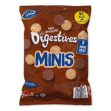 Milk chocolate digestives minis 7 pack - British product