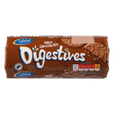 Milk chocolate digestive biscuits - British product