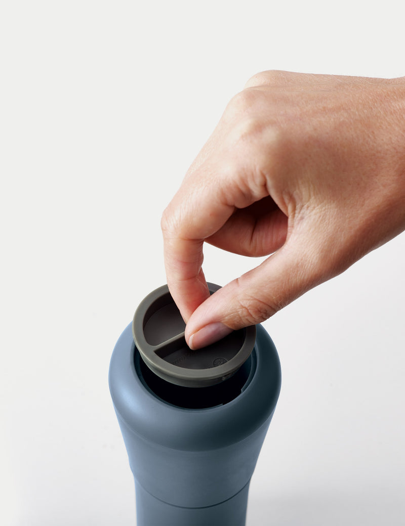 Joseph Joseph Milltop salt and pepper mill set blue, UK version