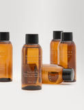 Mini Body Wash Collection with Sleep, Calm, Restore, Revitalise, and Warmth scents, imported from the UK