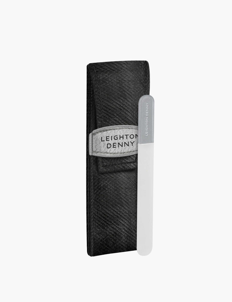 Leighton Denny travel crystal nail file 90mm, imported from the UK
