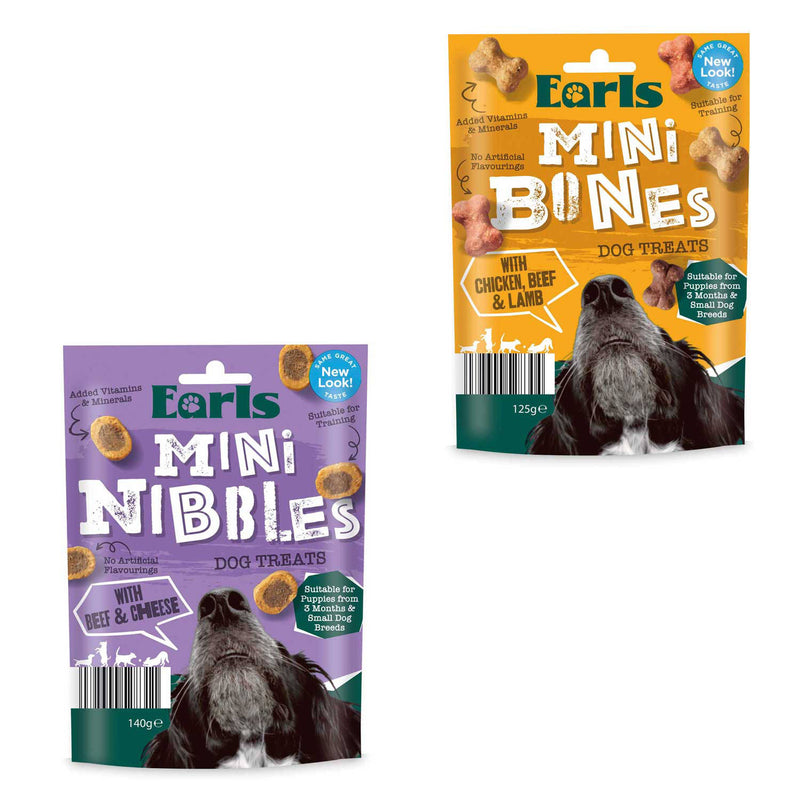 Mini dog treats and nibbles for dogs (British brand)