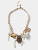 M&S Mixed Shell Necklace- Buy online at McGrocer