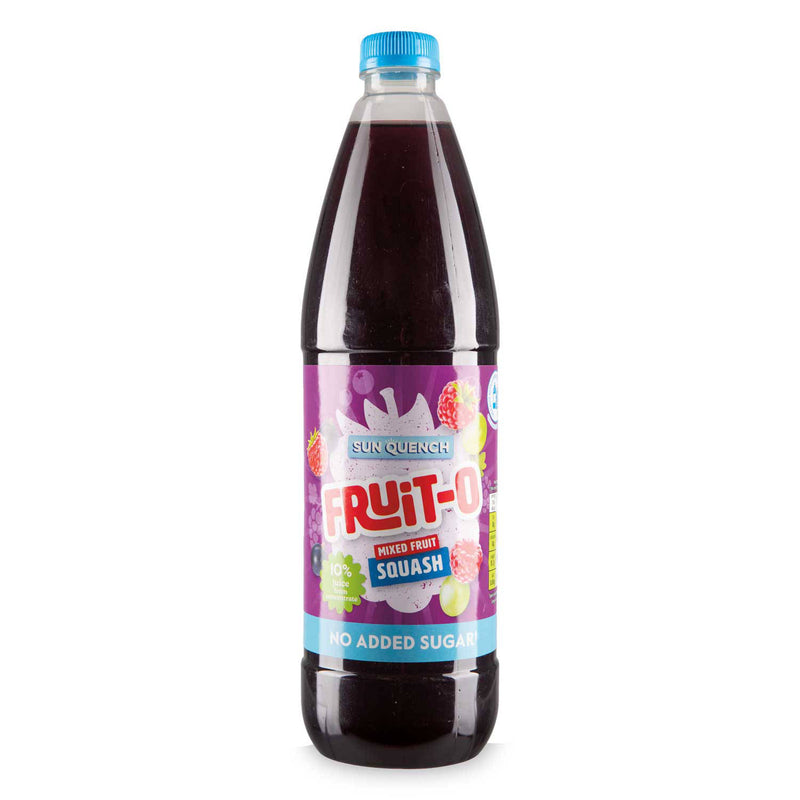Mixed Fruit Squash No Added Sugar (British brand)