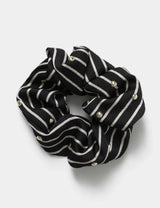 M&S Mono Stripe Scrunchie Hair Accessory- Buy online at McGrocer