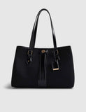 River Island Monogram Stripe Tote Bag (British brand)