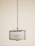 Monroe chrome pendant light 102cm (British brand)