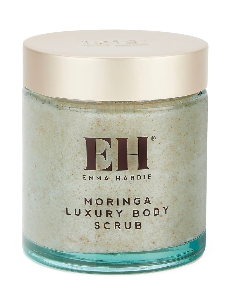 Emma Hardie Moringa Luxury Body Scrub 350g, imported from the UK