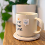 Kendamil Brew Reheat Repeat mug, imported from the UK