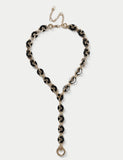 Multi-Link Y-Necklace fashion jewelry in zinc and acrylic, UK version