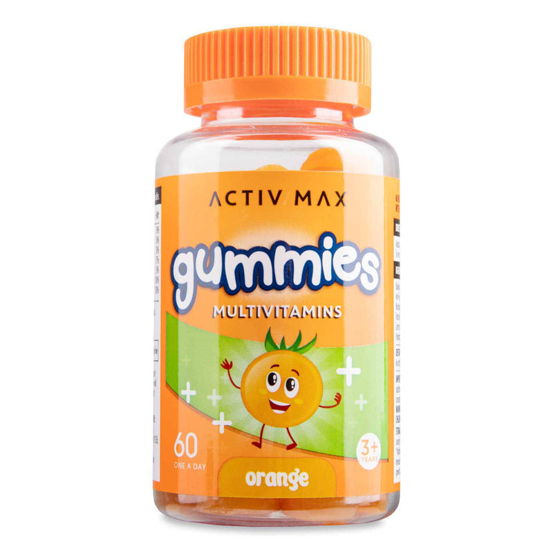 Multivitamin gummies for adults and children over 3, imported from the UK