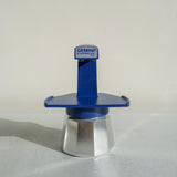 Gemini Express Moka Pot Dark Blue, UK version