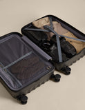 Mykonos 4 wheel hard shell medium suitcase, UK version