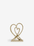 Gold heart ornament home decoration 25.5cm, UK version