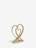 Gold heart ornament home decoration 25.5cm, UK version