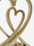 Gold heart ornament home decoration 25.5cm, UK version