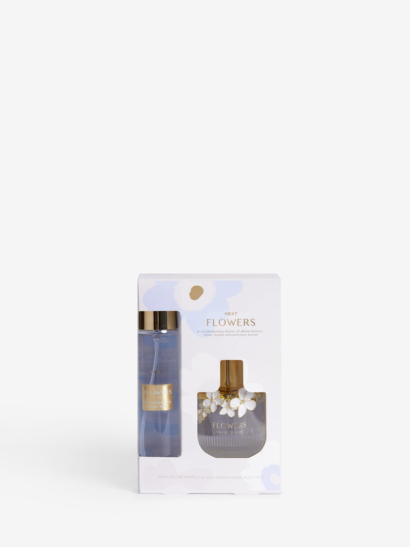 Flowers perfume and body mist gift set 100ml 145ml - British product