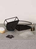 Umbra Black Cubiko Corner Shower Caddy (British brand)
