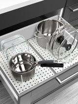 Next Umbra White Peggy Adjustable Drawer Organiser- Buy online at McGrocer