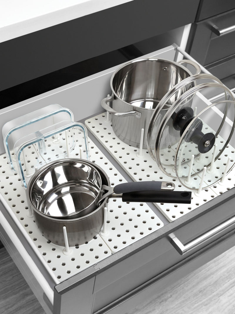 Umbra White Peggy drawer organiser (British brand)