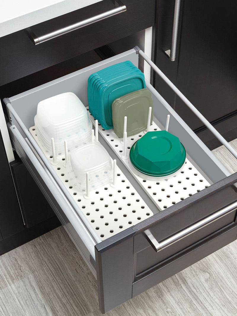 Umbra White Peggy drawer organiser (British brand)