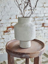 Next French Connection Natural Papier Mache Vase 30cm- Buy online at McGrocer