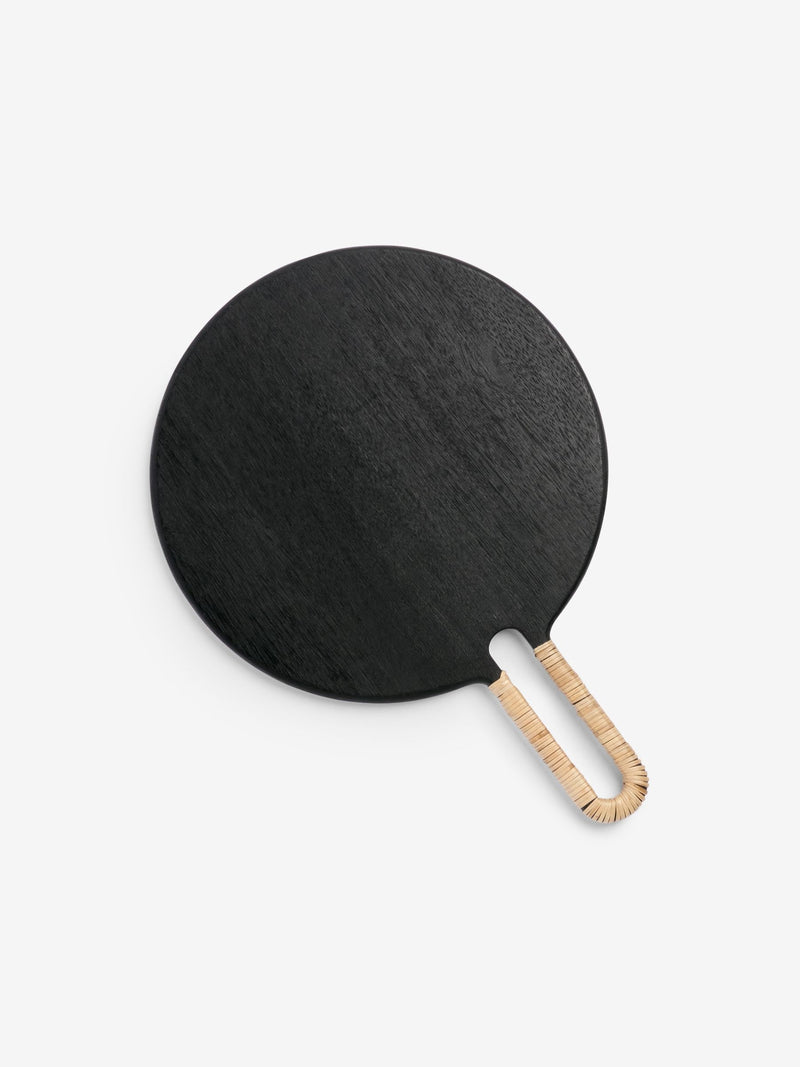 French Connection Black Watamu wooden serveboard medium - British product