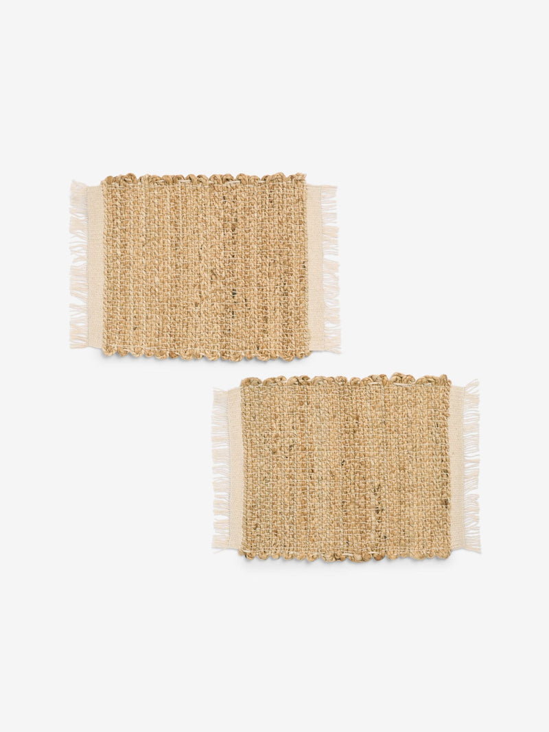 French Connection natural Watamu placemats set of 2 - British product