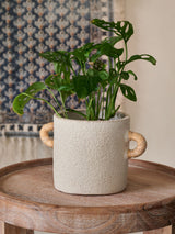 French Connection Natural Small Terracotta Ceramic Plant Pot