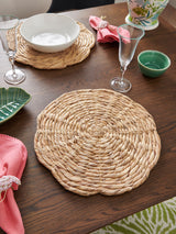 Next Nina Campbell Natural Placemats 2 Pack Water Hyacinth Placemats- Buy online at McGrocer