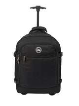 Next Cabin Max Metz Black 30 Litre Underseat Hybrid Trolley Bag and Backpack- Buy online at McGrocer