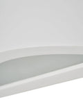BHS white Baza wall light 30cm, imported from the UK