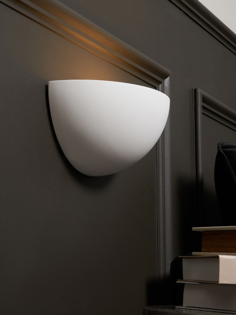 BHS plaster wall uplighter, UK version