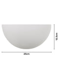 BHS plaster wall uplighter, UK version